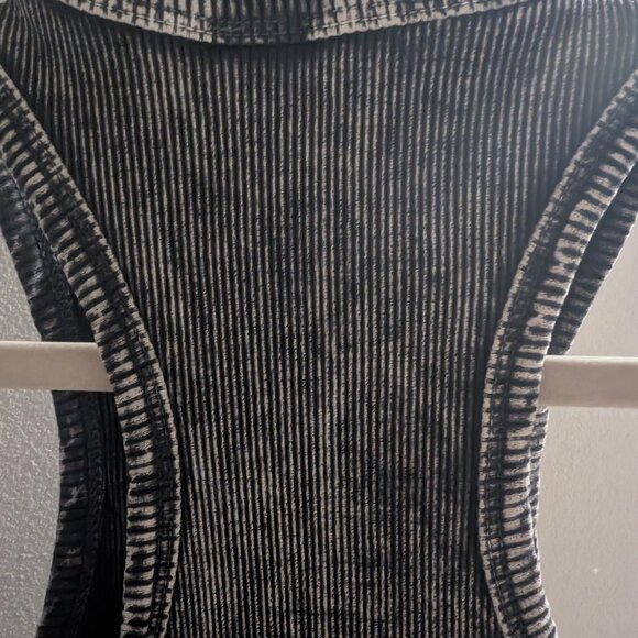 Lulu's Small Ribbed Dress (Charcoal) - Picture 4 of 5